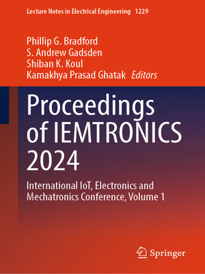 cover image of Proceedings of IEMTRONICS 2024